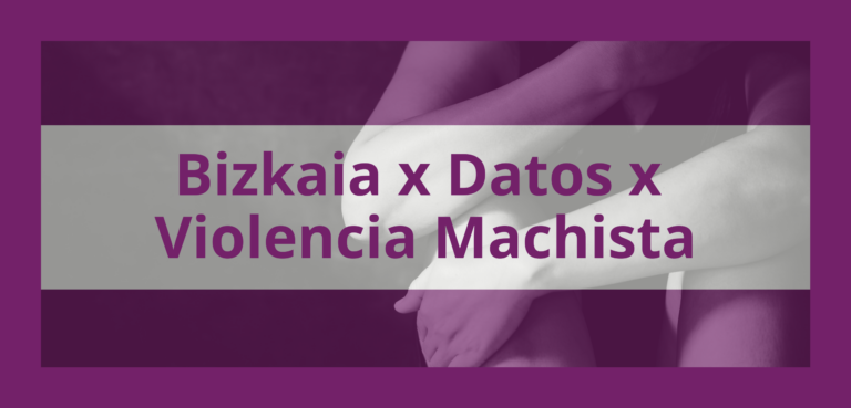 Informe con gráficos interactivos 2024 del Observatorio de Violencia Machista de Bizkaia